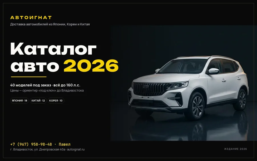 Обложка лукбука АвтоИгнат 2026